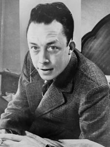 Retrato Albert Camus-